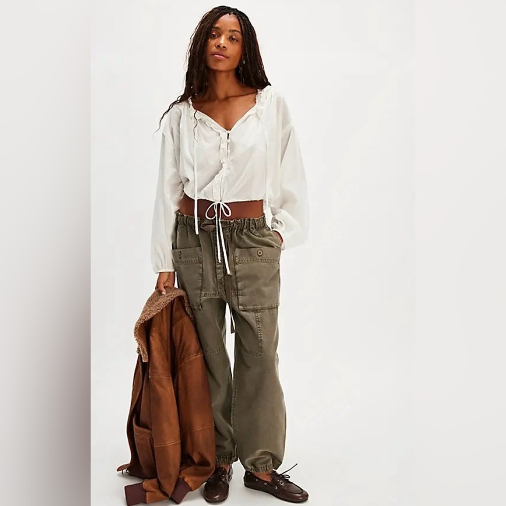 NWT Free People River Stone Pants